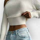 Tatiana – Short Sweater with Long Sleeves