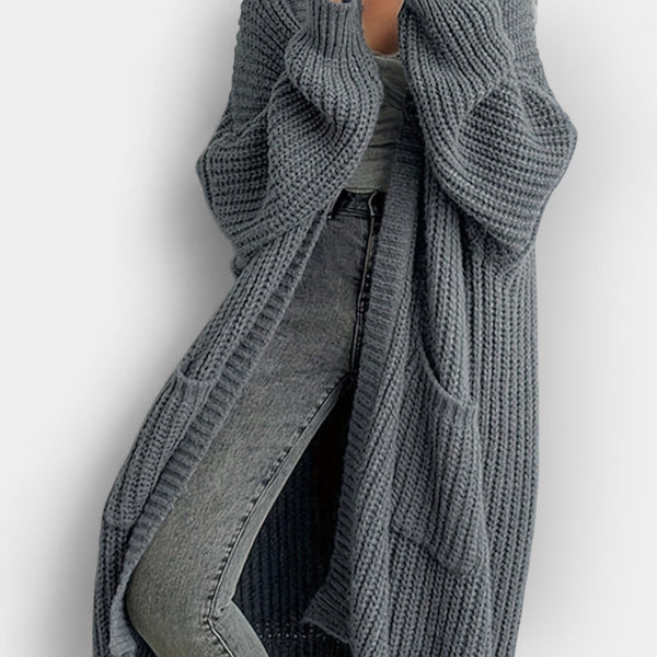 Comfortable Solid Color Cardigan