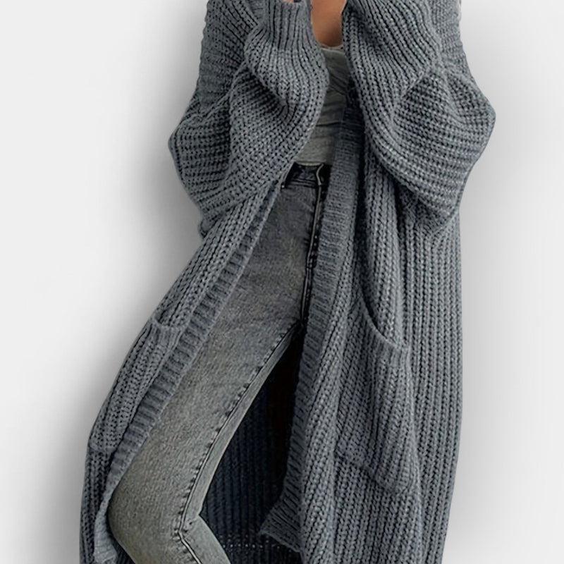 Comfortable Solid Color Cardigan