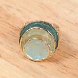 Boho Three-Layered Enamel Ring