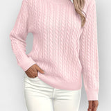 Jana – Relaxed Sweater with Rounded Neckline