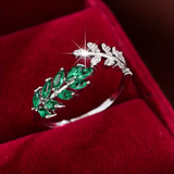 Verdant Laurel Ring