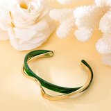 Emerald Wave Bracelet