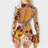 Dolores – 3D Floral Dress