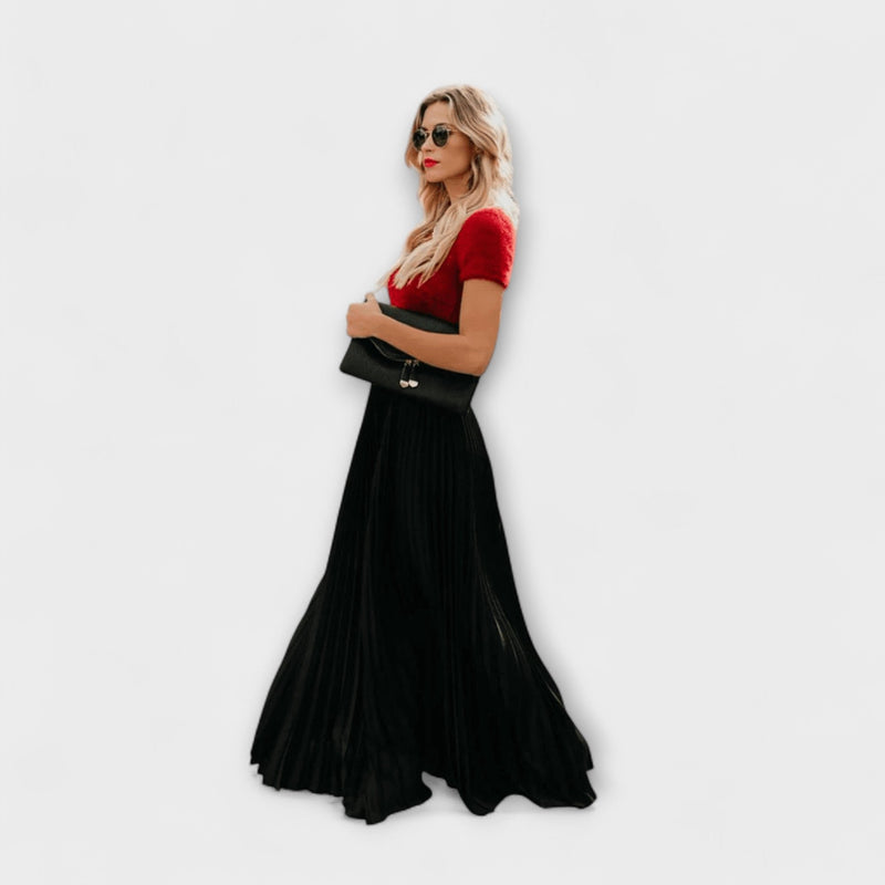 Ephersyn – Pleated Maxi Skirt