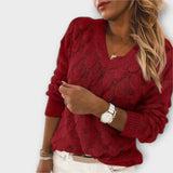 Noemier – V-Neck Pullover