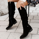 Sibahle – Suede Mid Heel Boots