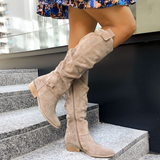 Sibahle – Suede Mid Heel Boots