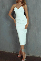 Florence | Backless Midi Dress